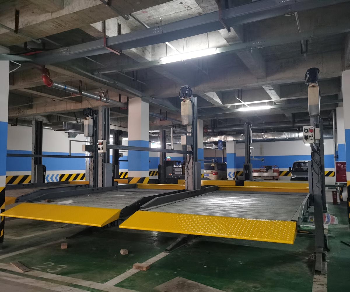 小區雙柱簡易升降機械式停車位 小區雙柱簡易升降機械式停車位