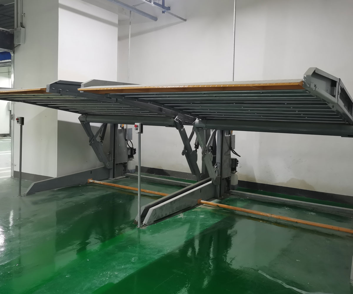 雙層簡易升降機械立體停車設備 雙層簡易升降機械立體停車設備
